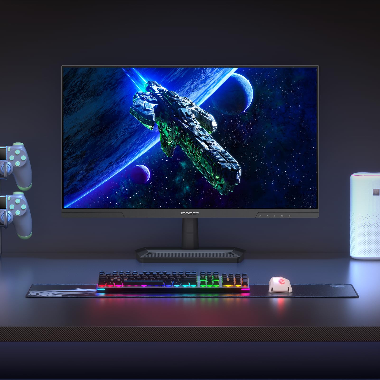 INNOCN Monitor Gamer De 24,5 Polegadas 1440P 240Hz Qhd 2K, Tela